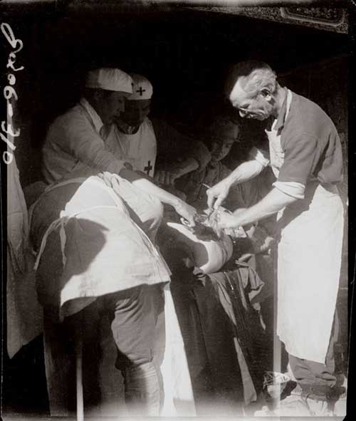 羅光達拍攝的白求恩 羅光達拍攝的白求恩