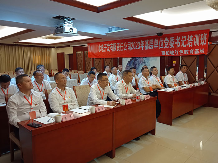 水電開發有限責任公司基層單位黨委書記培訓班