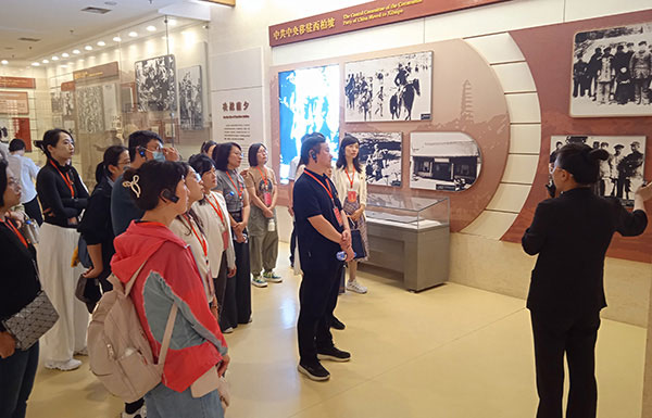 西柏坡培訓基地現場教學 現場教學