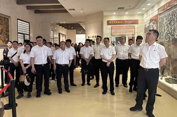 西柏坡現場教學 西柏坡現場教學