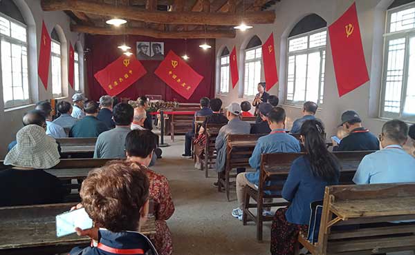 西柏坡黨校教育基地 西柏坡黨校現場教學