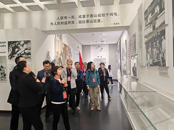 西柏坡黨校現場教學