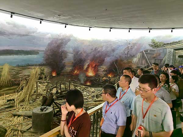 西柏坡培訓(xùn)基地現(xiàn)場教學(xué)