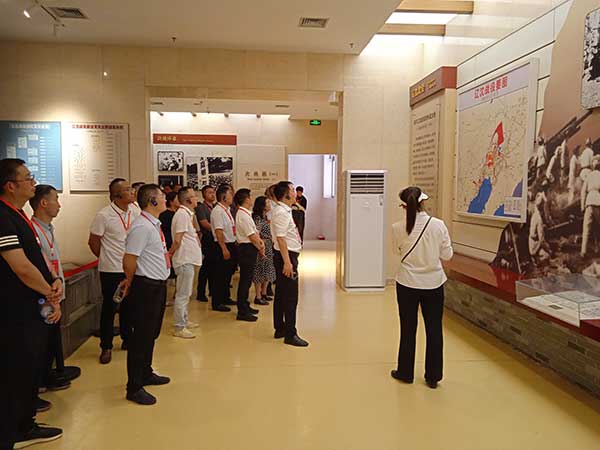 西柏坡現場教學